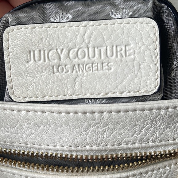 Juicy couture white cross body purse - Picture 9 of 11
